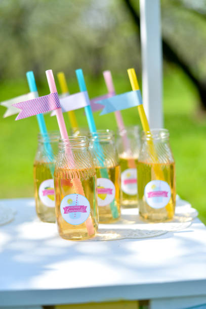 istock Holiday in a garden. Lemonade day. 880880732