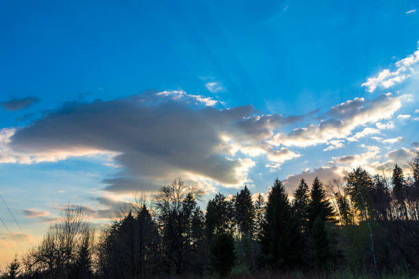Colorful clouds