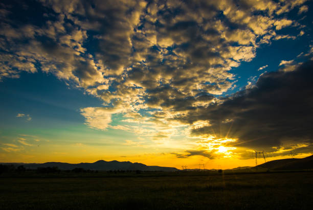 Colorful clouds
