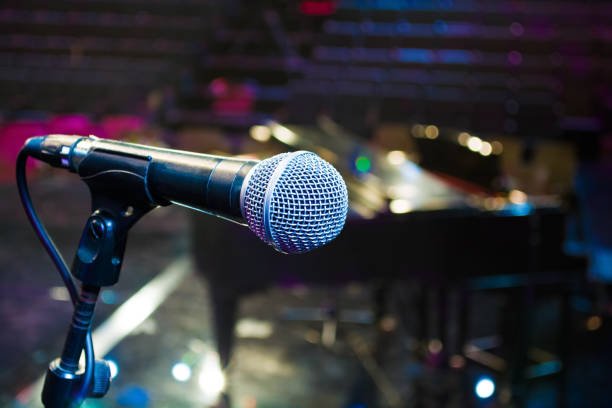 istock recording microphone above grand piano 880920900