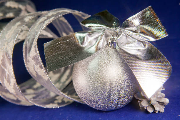 istock beautiful silvery New Year's ball 880923858