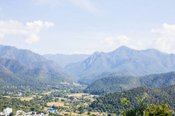 istock Mae Hong Son view landscape nature. 880950446