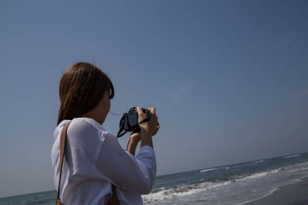 istock A beautiful woman sightseeing in Kamakura 880956530