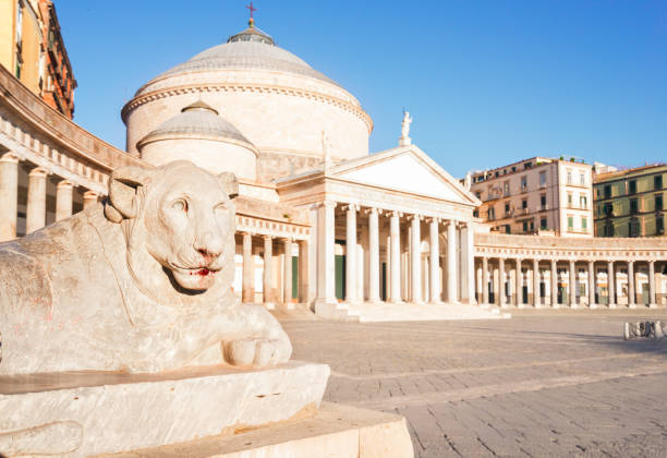 istock Piazza del Plebiscito, Naples Italy 880966256