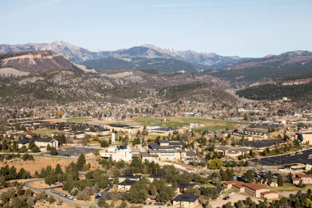 istock Scenic Fort Lewis college in Durango, Colorado 880969282