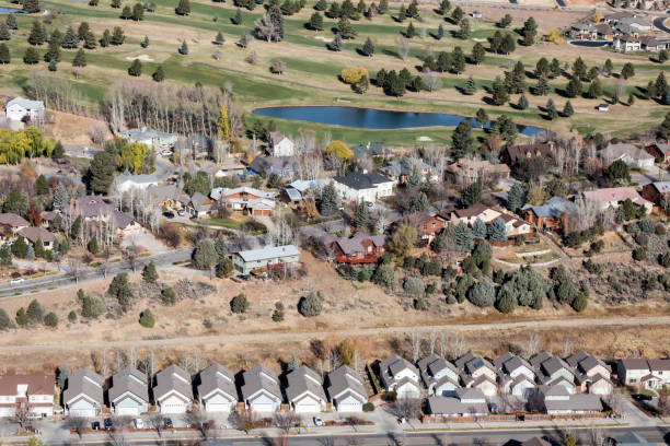 istock Duplexes and dense housing in Durango, Colorado 880969302
