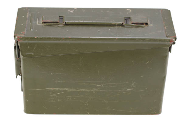 istock .30 Cal Metal Ammo Can 880970066