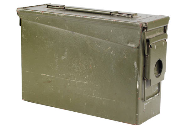 istock .30 Cal Metal Ammo Can 880972550