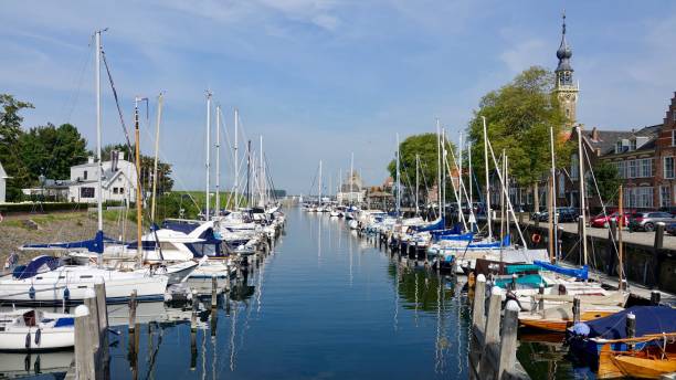 istock Harbour of Veere, Zealand 880994570
