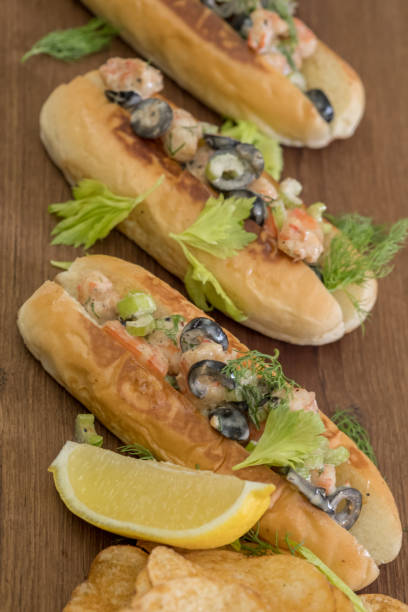 istock Close up Homemade shrimp Roll. (selective Focus) 880997690