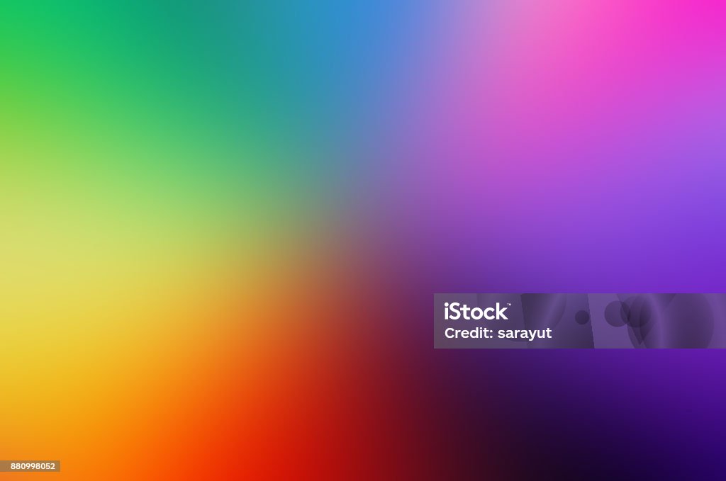 blur colorful background purple yellow blue green color Primary colors Color Theory Rainbow Stock Photo