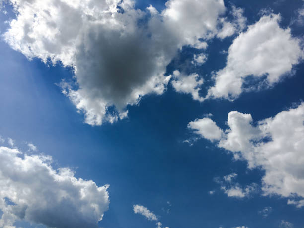 istock Beautiful blue sky with clouds background.Sky clouds.Sky with clouds weather nature cloud blue. 881000250
