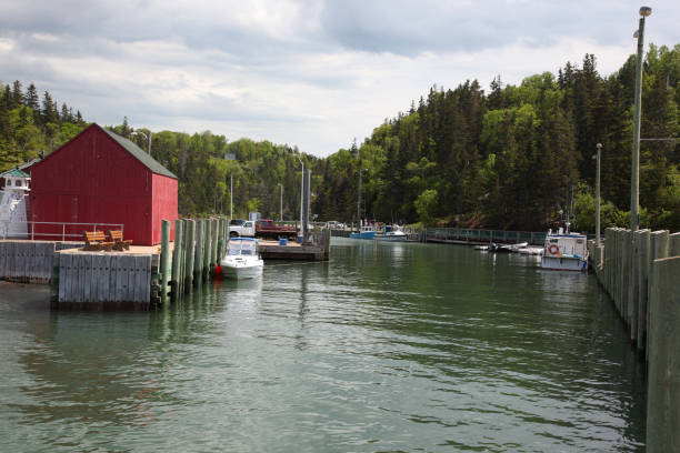 istock Scenery at Halls Harbour, Nova Scotia, Canada 881011536