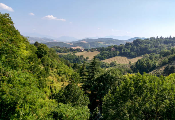 istock San Leo - Countryside view from the Fortress 881034006