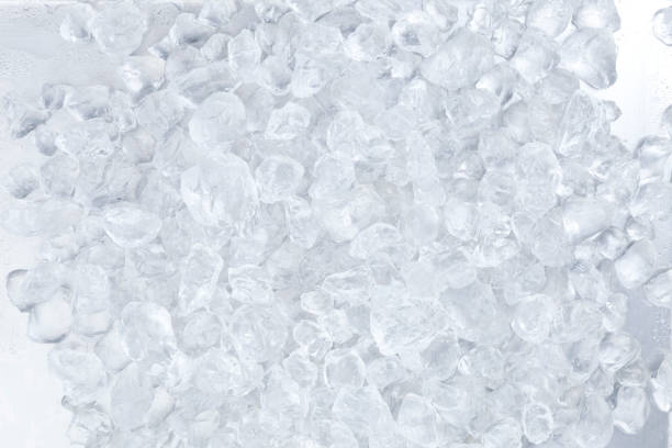 氷の背景  - ice crushed ice crushed textured ストックフォトと画像