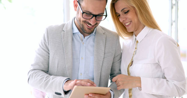istock Business people having fun in office 881049082
