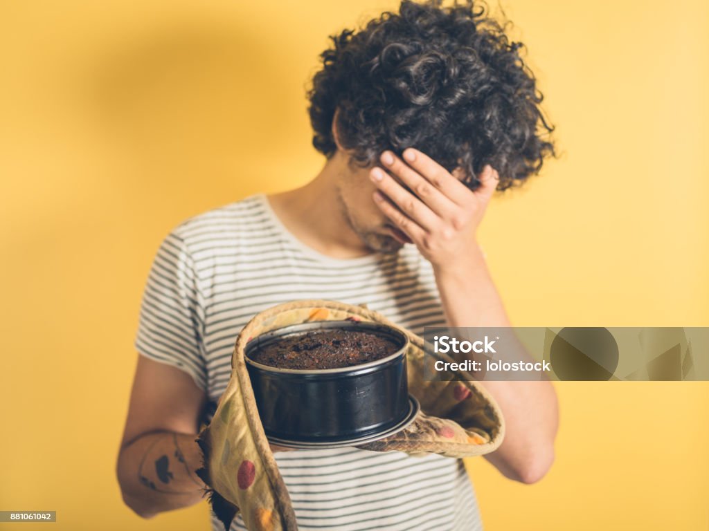 I burned my cake