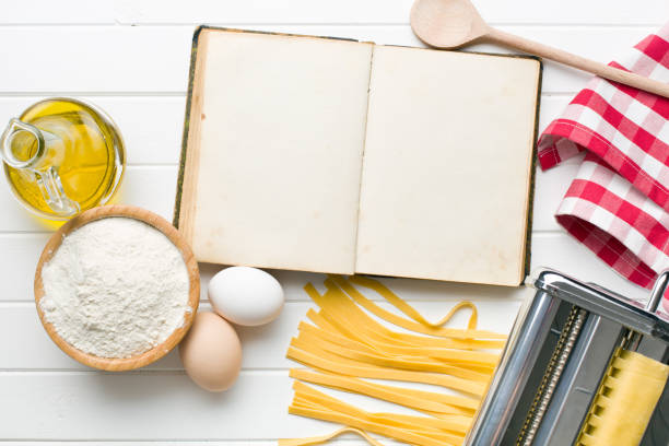 istock cookbook and pasta ingredients 881083820