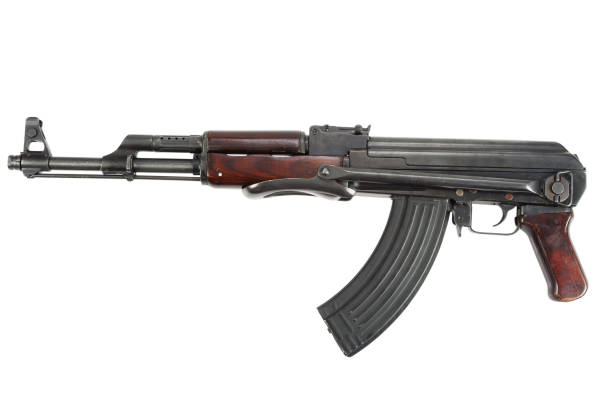 istock Rare model from 1954 assault rifle 881095616