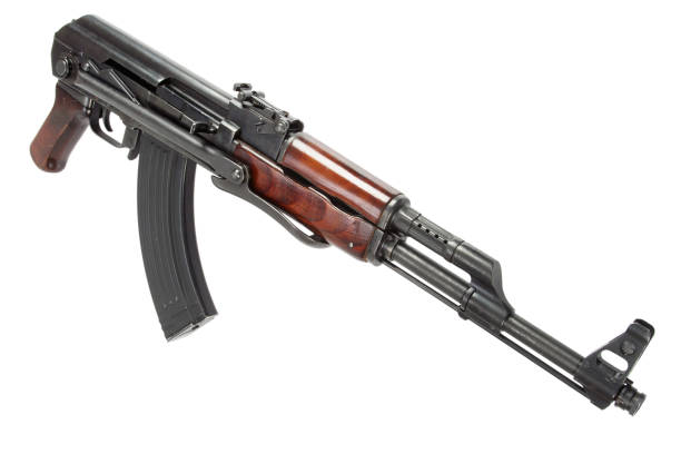 istock Rare model from 1954 assault rifle 881095656
