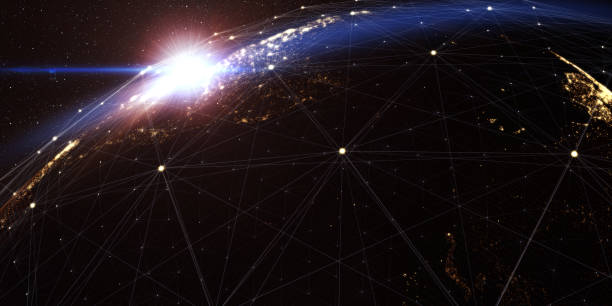 istock Global International Connectivity Background 881100442
