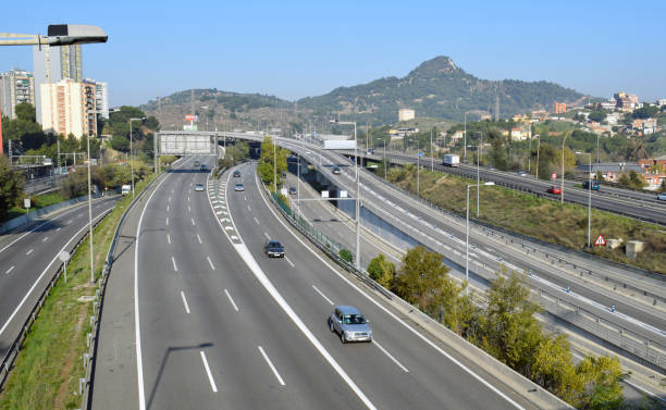 istock Landscape of highway and roads 881111136