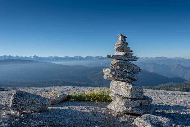 istock Cairn in Front of High Sierra 881120818
