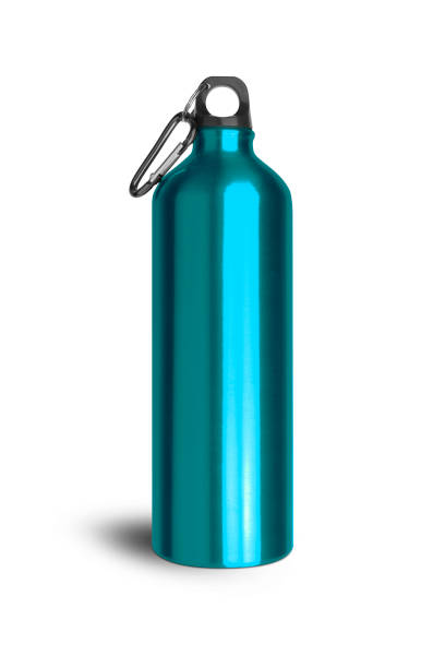 istock Metallic Sweet green color water bottle 881121496