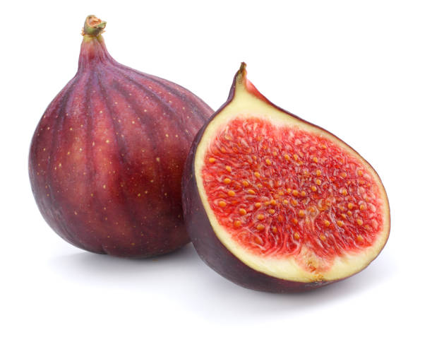 istock Figs fruits isolated on white. Clipping Path 881133830
