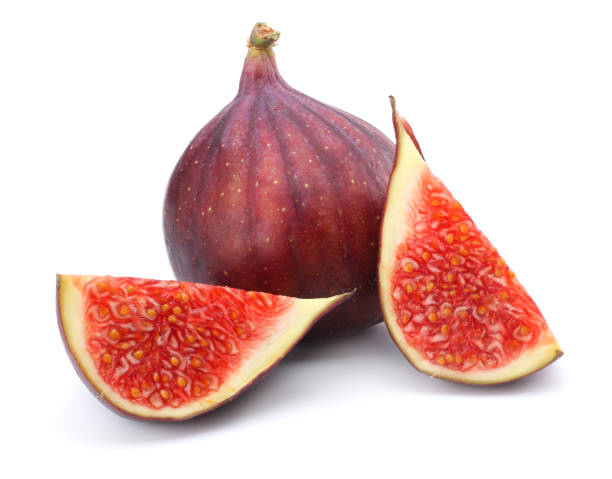 istock Figs fruits isolated on white. Clipping Path 881133846