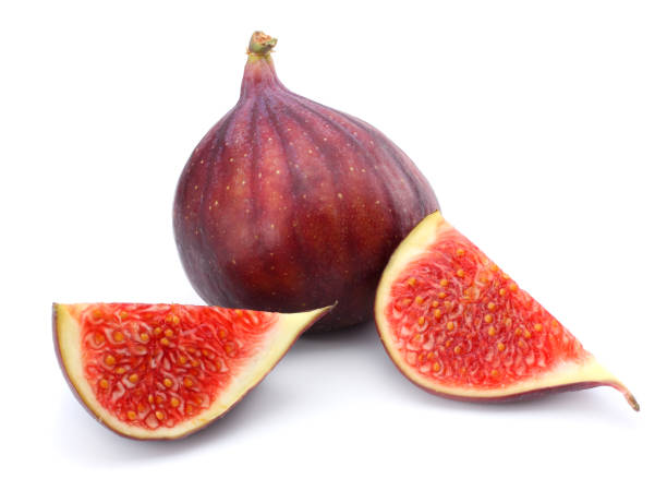 istock Figs fruits isolated on white. Clipping Path 881133860
