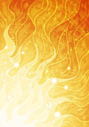 Abstract fire vector background illustration. All elements can be easily removed if needed.