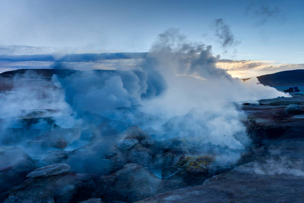 istock Sol de Manana Geothermal Active area Altiplano Bolivia 881163998