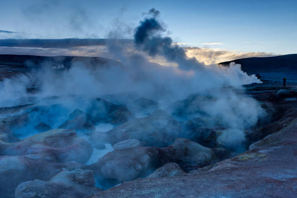 istock Sol de Manana Geothermal Active area Altiplano Bolivia 881164322