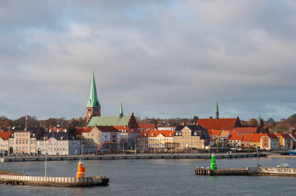 istock Town of Helsingoer in Denmark 881165550