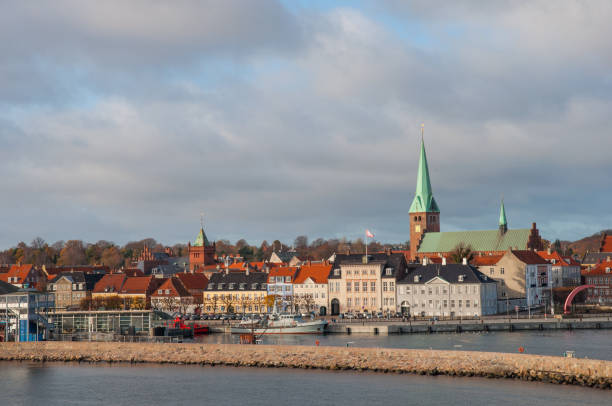 istock Town of Helsingoer in Denmark 881170636
