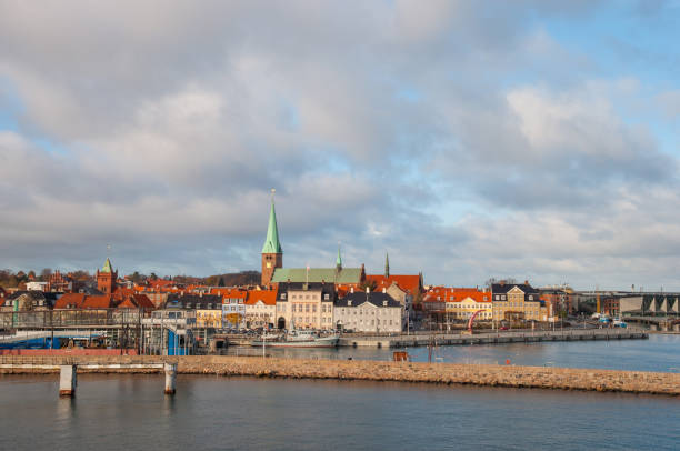 istock Town of Helsingoer in Denmark 881170732