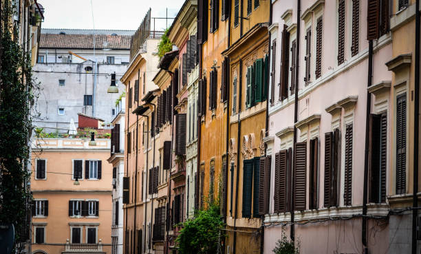 istock historical streets of Rome 881171728