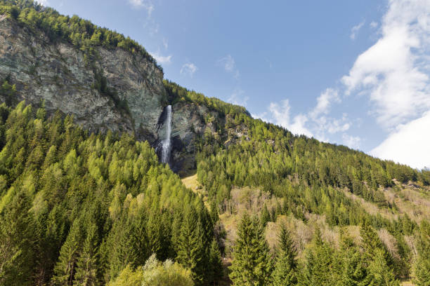 Jungfernsprung waterfall near Heiligenblut in Carinthia, Austria.