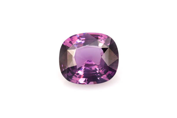 istock Natural Purple Sapphire gemstone 881176802
