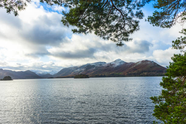 istock First Dusting of Snow at the Lake District, Derwentwater. 881215232