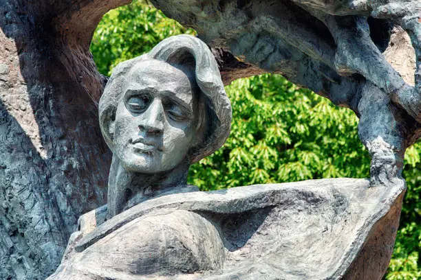 The Chopin Statue is a large bronze statue of Frédéric Chopin that now stands in the upper part of Warsaw's Royal Baths Park aka Łazienki Park, adjacent to Aleje Ujazdowskie (Ujazdów Avenue).


