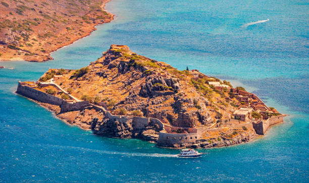 istock Island of Spinalonga, Crete, Greece 881264384