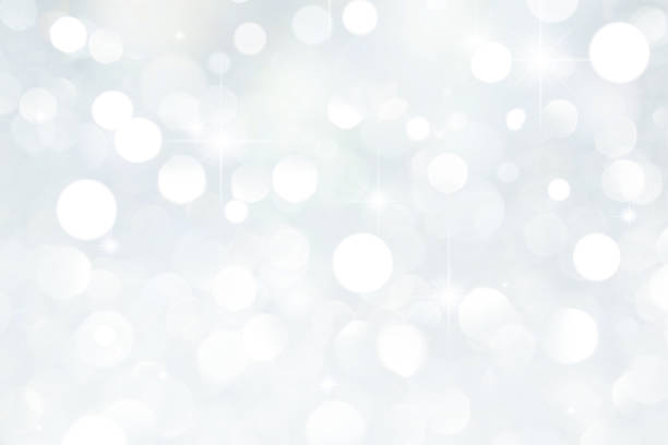 istock White Bokeh Lights Holiday Background 881281240