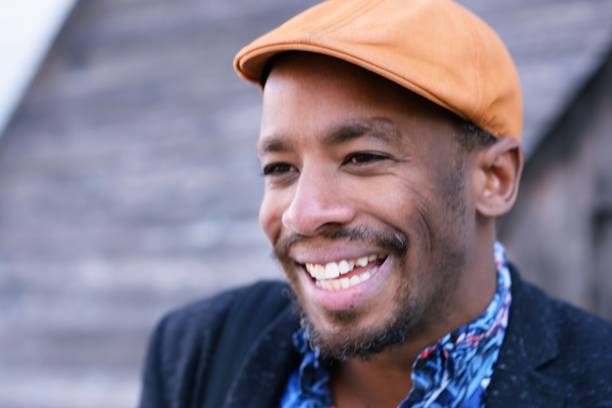 istock Candid portrait of smiling man 881297974