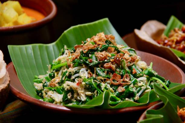 istock Jukut Urap, the Balinese Vegetable Salad with Grated Coconut Dressing 881298314