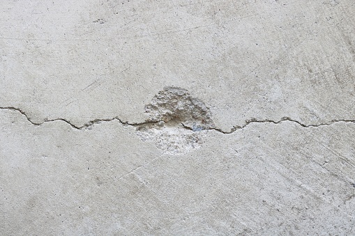 Texture of crack concrete wall, abstract background.