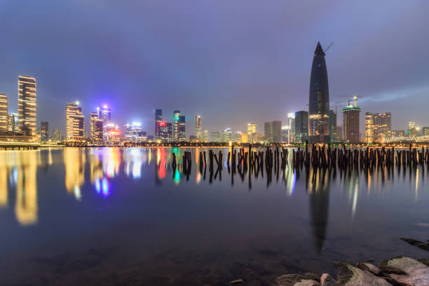 istock Shenzhen talent Park and Houhai building complex 881329140