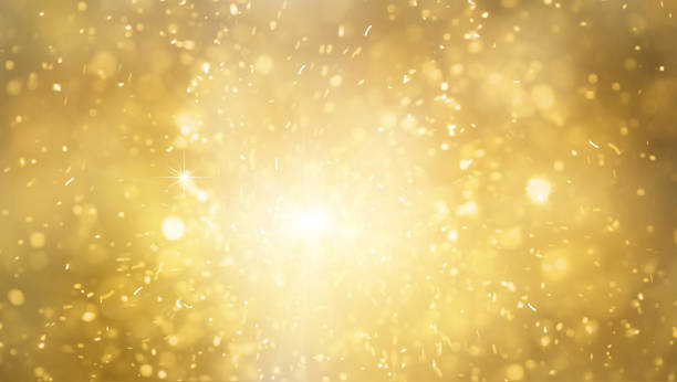 istock Abstract gold and bright glitter for new year background 881350824