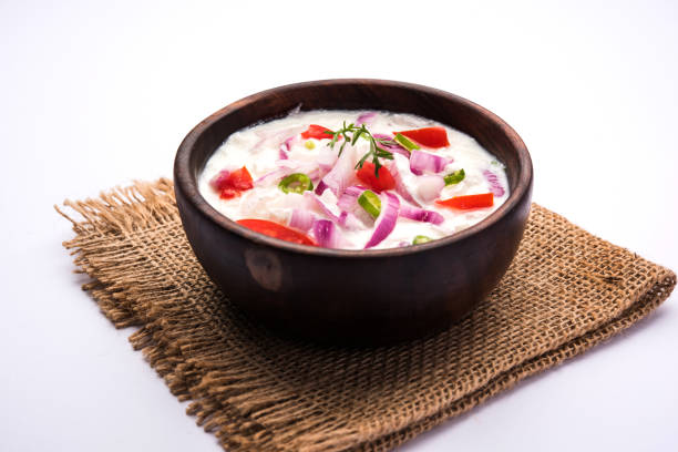 istock Onion Raita or Salad or Pyaj or Kanda Koshimbir 881381904